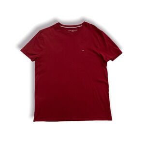 Men's Red Medium Tommy Hilfiger T-Shirt